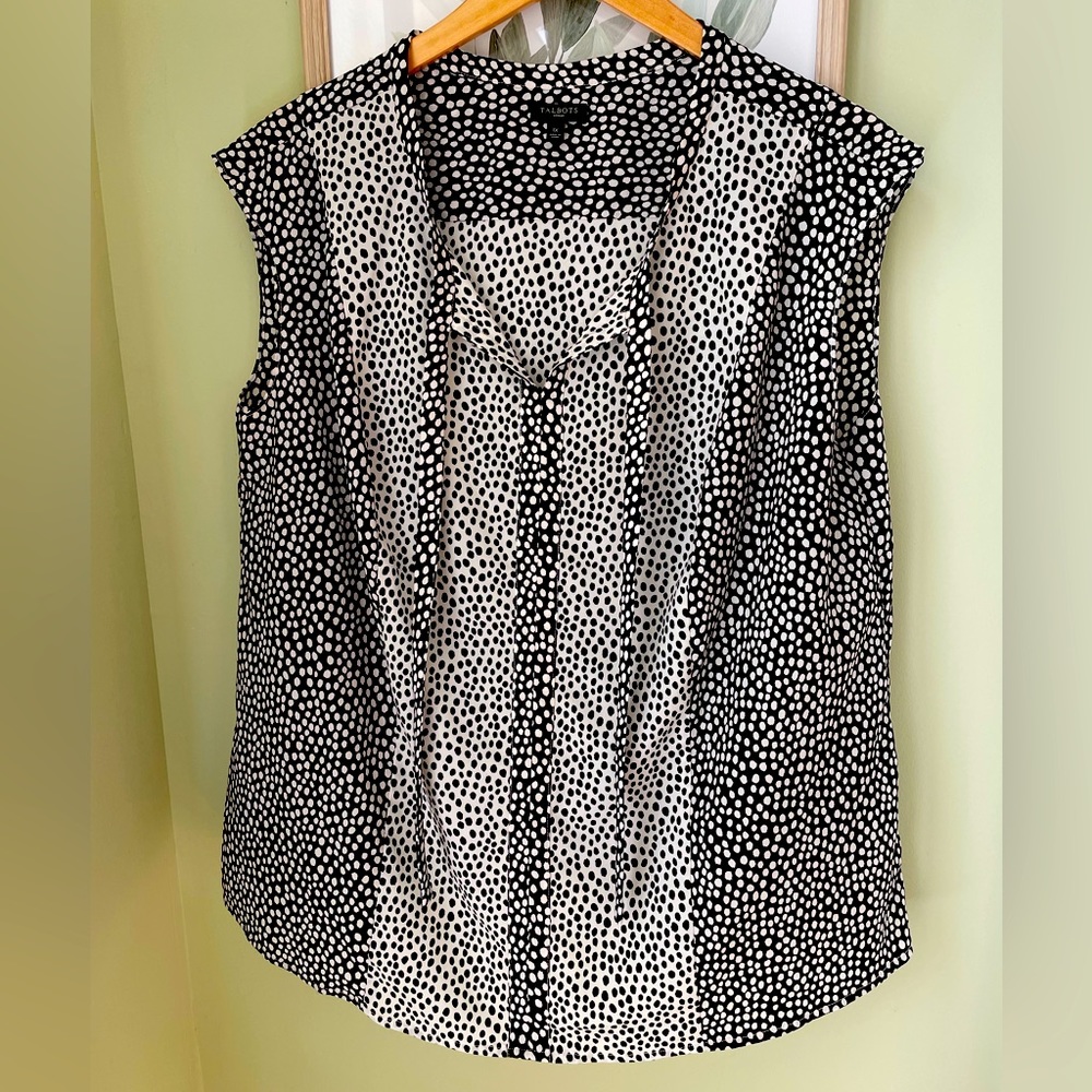 Talbots | 1X dotted shell